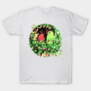 Parrots. Nesting Eclectus Parrots T-Shirt